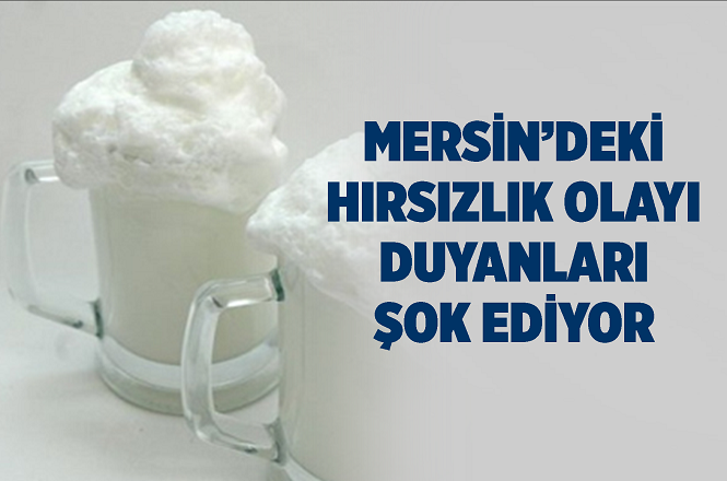 Mersin'in Tarsus İlçesinde Meydana Gelen Hırsızlık Olayında Ayran Kolisi Çalındı