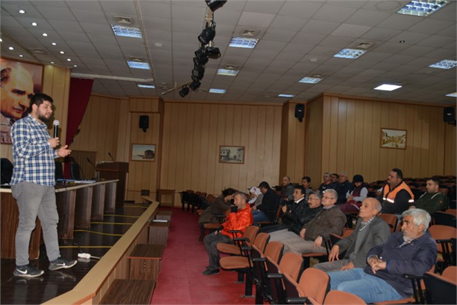 Akdeniz Belediyesi’nden Personele İş Güvenliği Eğitimi