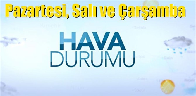 Mersin Çamlıyayla, Mut, Silifke, Mezitli, Gülnar, Tarsus, Toroslar, Erdemli, Bozyazı, Yenişehir, Aydıncık, Anamur ve Akdeniz Hava Durumu