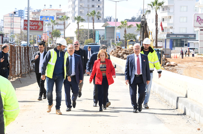 Mersin'de Yapımı Devam Eden Kuvayi Milliye Katlı Kavşağı’nın %70’i Tamamlandı