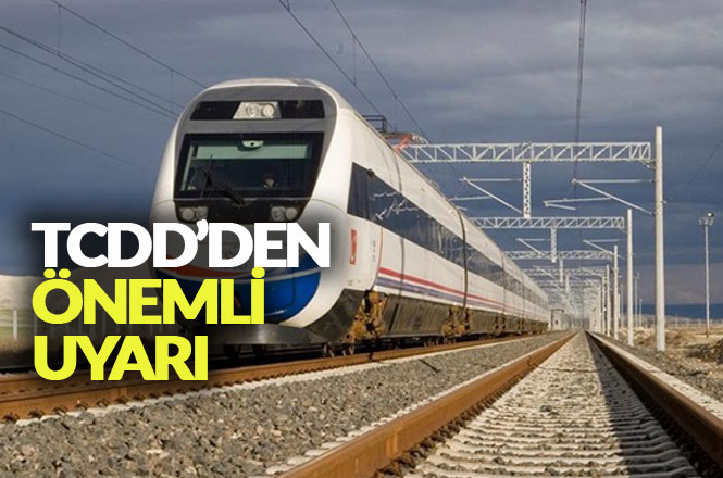 Mersin ve Adana Dikkat! TCDD'den 15 Bin Volt Uyarısı