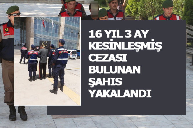 12 Ayrı Suçtan Kaydı Bulunan Şahıs Jandarma Tarafından Erdemli Tömük Mahallesinde Yakalandı