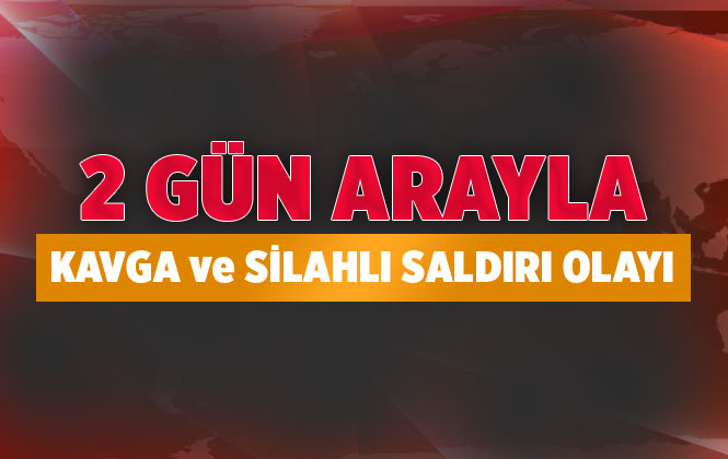 Mersin Tarsus’ta Yine Silahlı Saldırı, Çevredeki İş Yerleri De İsabet Aldı