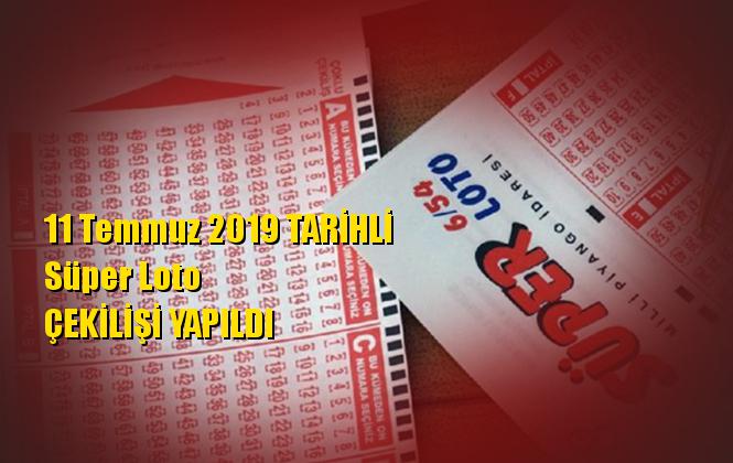 Süper Loto Sonuçları 11 Temmuz 2019 Tarihli Kazandıran Sayılar