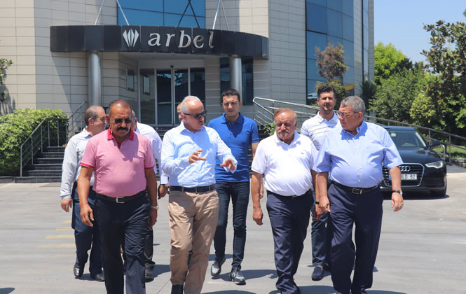 Akdeniz Belediye Başkanı Mustafa Muhammet Gültak, Arbel A.Ş’yi Ziyaret ’de bulundu.