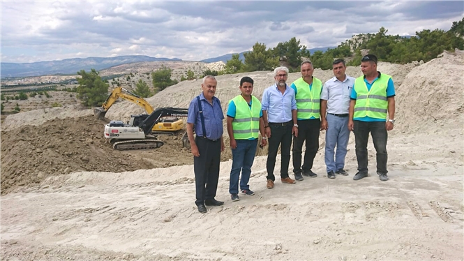 Mut OSB Yolu Çalışmaları Tam Gaz