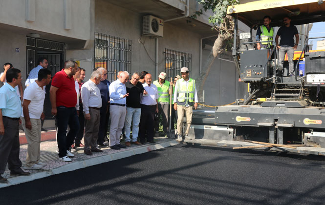 Güneş Mahallesi Sakinleri, Alt ve Üstyapısıyla Tamamen Yenilenen Bir Pazar Sokağına Kavuştu