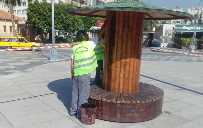 Mersin Kent Genelinde Restorasyon Çalışmaları Sürüyor