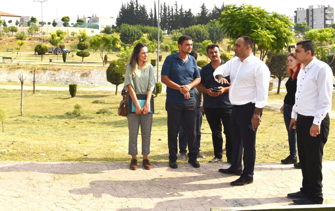 Toroslar Belediye Başkanı Yılmaz, İncelemelerde Bulundu