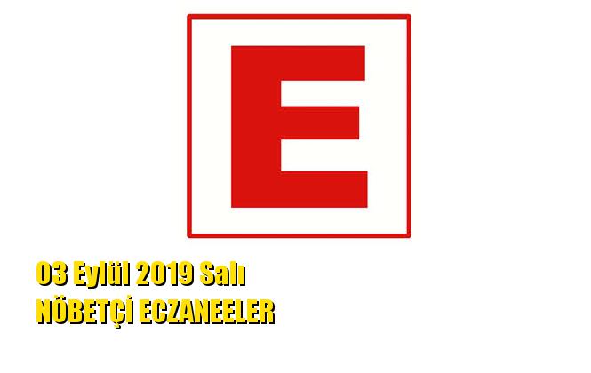 Mersin Nöbetçi Eczaneler 03 Eylül 2019 Salı