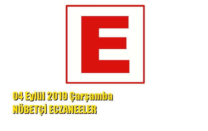 Mersin Nöbetçi Eczaneler 04 Eylül 2019 Çarşamba