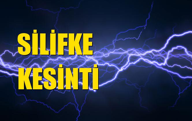 Silifke Elektrik Kesintisi 08 Eylül Pazar