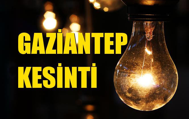 Gaziantep Elektrik Kesintisi 08 Eylül Pazar