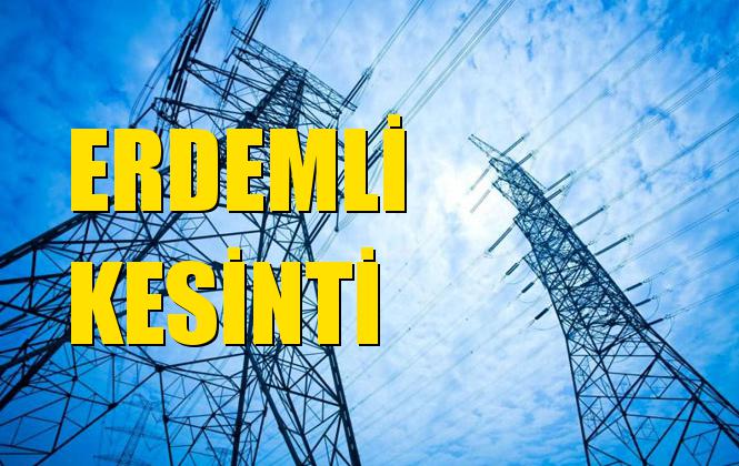 Erdemli Elektrik Kesintisi 12 Eylül Perşembe