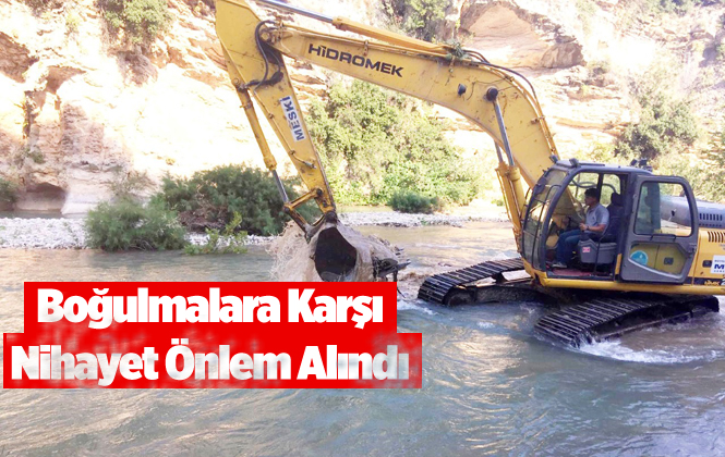 Boğulma Olaylarının Yaşandığı Alana Büyükşehir El Attı