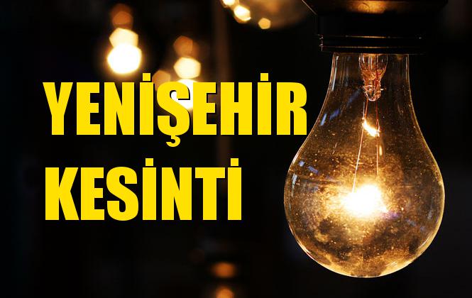 Yenişehir Elektrik Kesintisi 16 Eylül Pazartesi