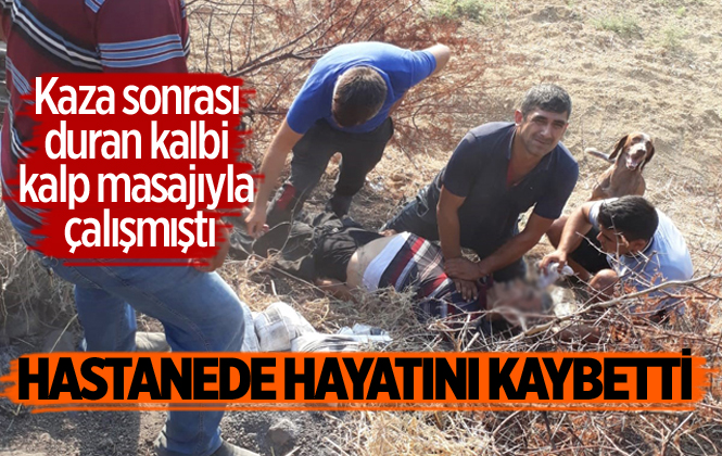 Mersin Tarsus'ta ki Kazada Duran Kalp Masajıyla Çalışan İnsafil Ateş Hastanede Hayatını Kaybetti