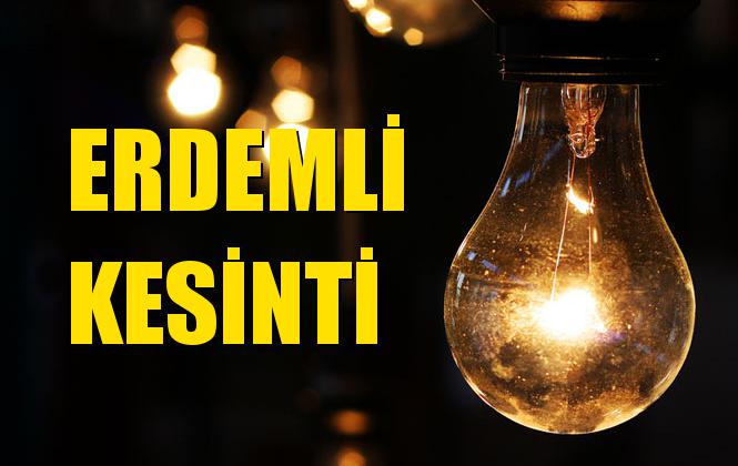 Erdemli Elektrik Kesintisi 10 Ekim Perşembe