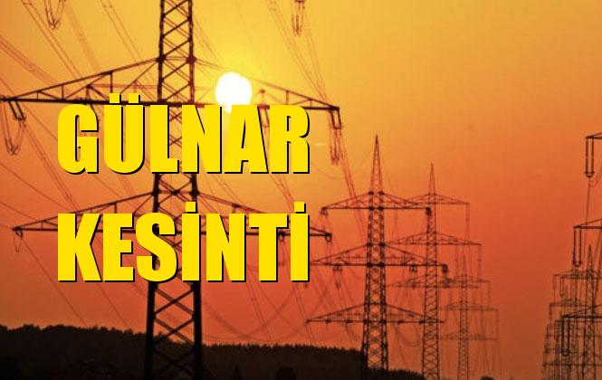 Gülnar Elektrik Kesintisi 10 Ekim Perşembe