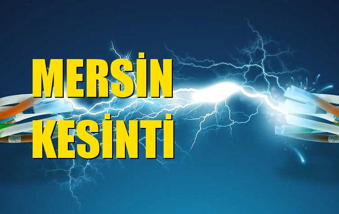 Mersin Elektrik Kesintisi 03 Kasım Pazar