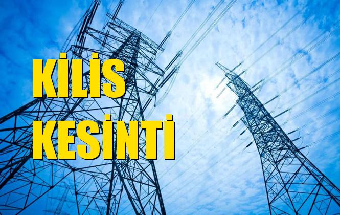 Kilis Elektrik Kesintisi 08 Kasım Cuma