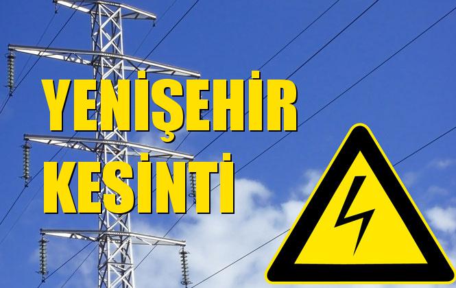 Yenişehir Elektrik Kesintisi 09 Kasım Cumartesi