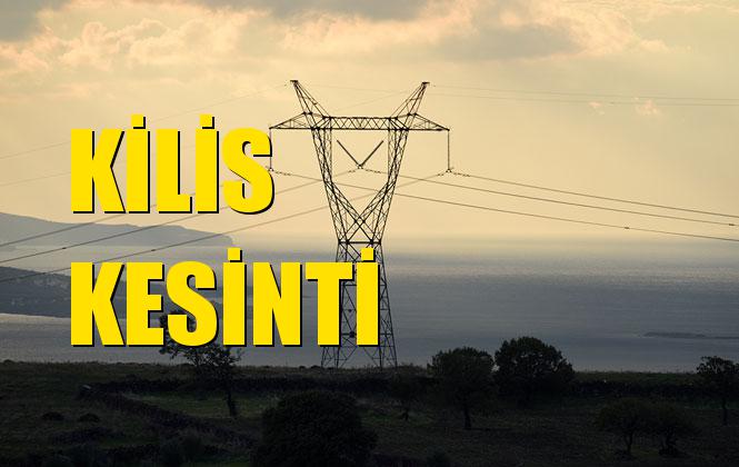 Kilis Elektrik Kesintisi 12 Kasım Salı