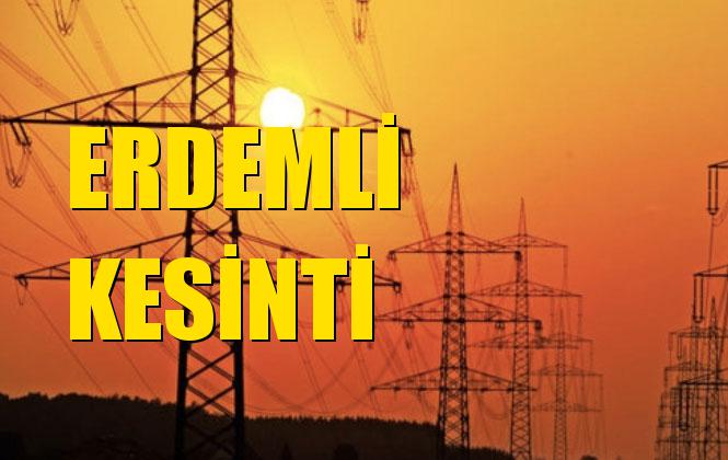 Erdemli Elektrik Kesintisi 17 Kasım Pazar