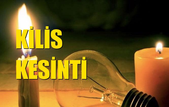 Kilis Elektrik Kesintisi 19 Kasım Salı