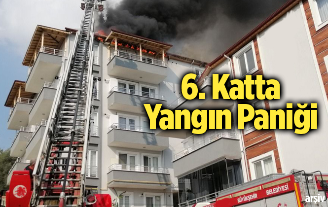 Mersin Tarsus'ta Yangın Paniği