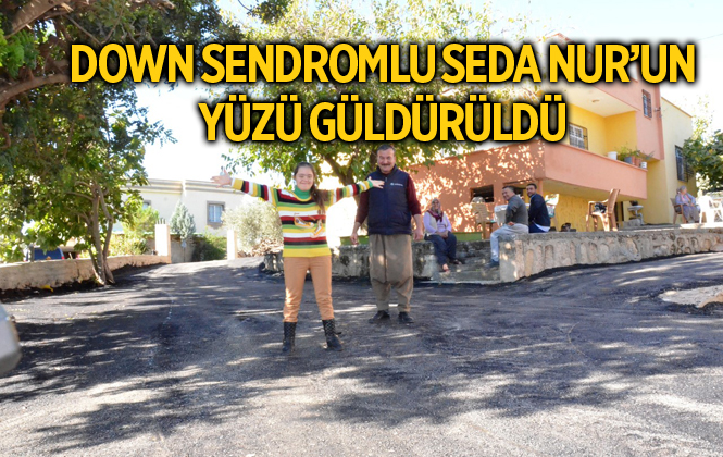 Büyükşehir, Down Sendromlu Seda Nur’un Yüzünü Güldürdü