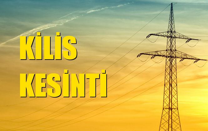 Kilis Elektrik Kesintisi 07 Aralık Cumartesi