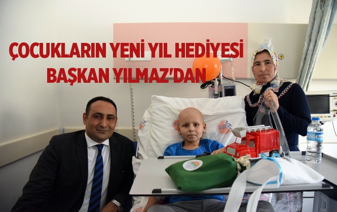 Çocukların Yeni Yıl Hediyesi Başkan Yılmaz'dan