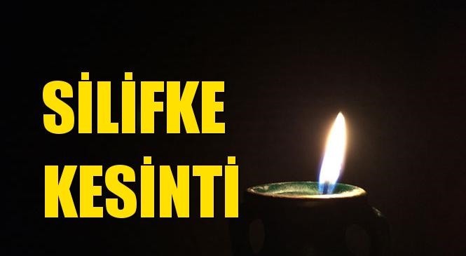 Silifke Elektrik Kesintisi 04 Ocak Cumartesi