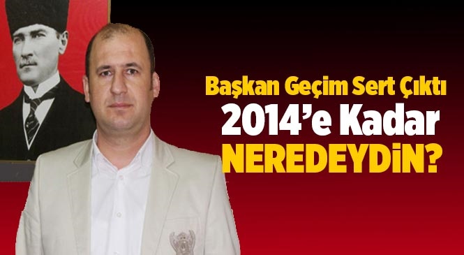 TGC Başkanı Emre Geçim'den, Tarsus Belediye Başkanı Haluk Bozdoğan'a Sert Çıkış