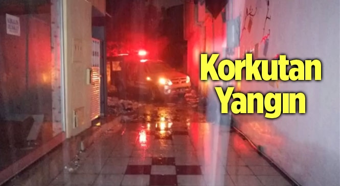 Mersin Tarsus'ta Korkutan Yangın