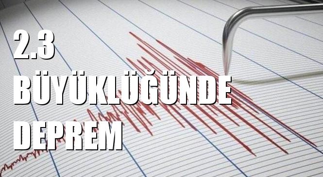 Merkez üssü KURKKOY-SIVRICE (ELAZIG) olan 2.3 Büyüklüğünde Deprem Meydana Geldi