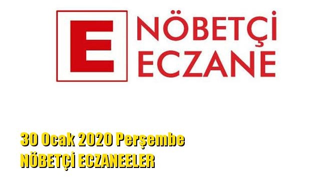 Mersin Nöbetçi Eczaneler 30 Ocak 2020 Perşembe