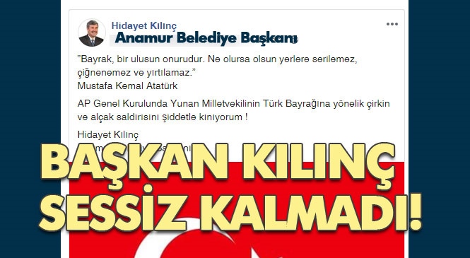 Başkan Kılınç Çirkin Saldırıya Sessiz Kalmadı