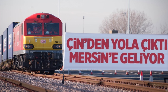 Urumçi-Mersin Seferini Yapan Tren Çin'den Yola Çıktı