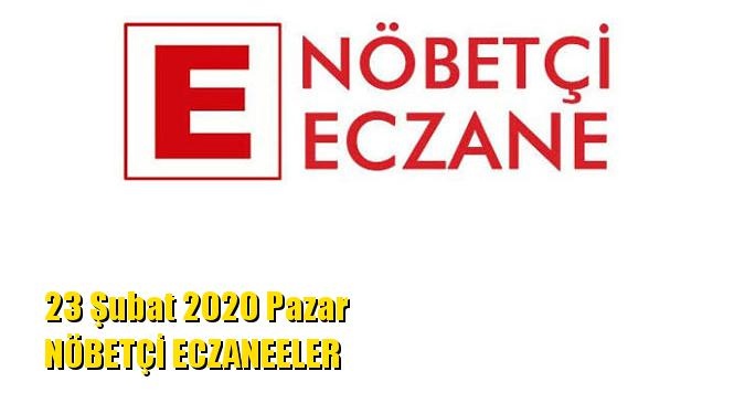 Mersin Nöbetçi Eczaneler 23 Şubat 2020 Pazar