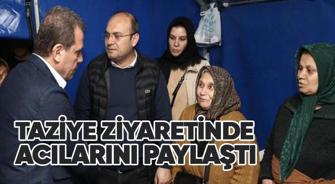 Başkan Vahap Seçer, Yasemin Özel'in Ailesine Taziye Ziyaretinde Bulunarak, Acılarını Paylaştı