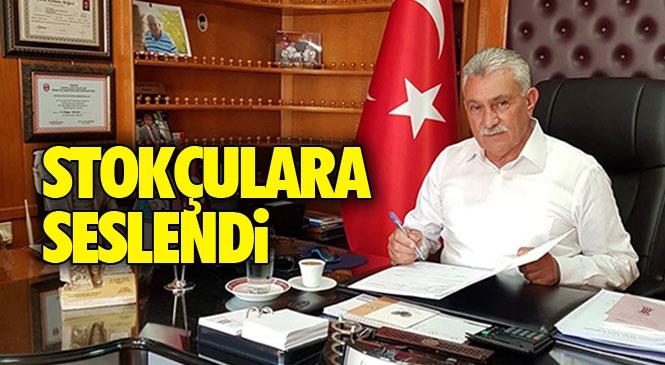 Tarsus Bakkallar ve Bayiler Odası Başkanı Erdoğan Yalçın, Korona İle Mücadele Sürecinde Stok Yapanlara Seslendi