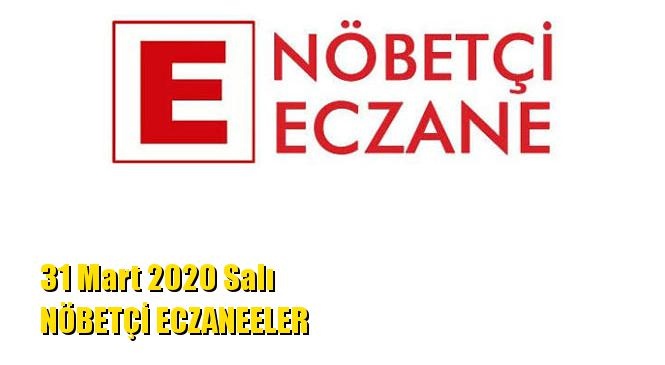 Mersin Nöbetçi Eczaneler 31 Mart 2020 Salı