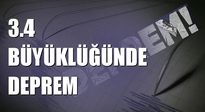 Merkez Üssü Uzunhüseyın - Kale (Malatya) Olan 3.4 Büyüklüğünde Deprem Meydana Geldi