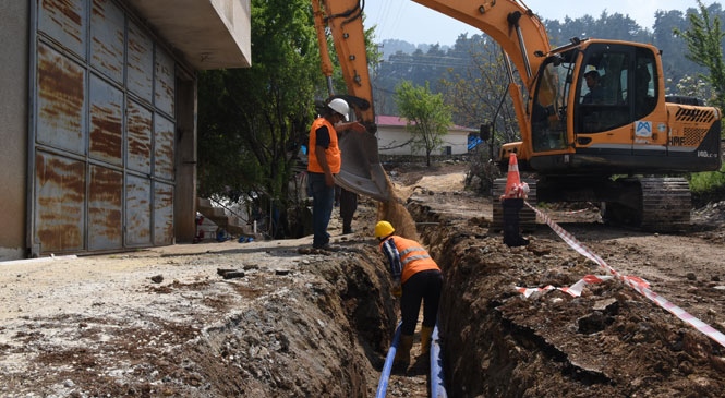 Erdemli İlçesi Şahna Mahallesi’nin İçmesuyu Sorunu Çözülüyor