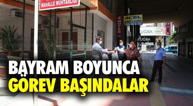 Akdeniz Belediyesi Mobil Ekipleri, Bayram Boyunca Görev Başındaydı! İhtiyaç Sahibi Ailelere Ekmek Dağıtıldı, Yaşlıların Alışverişi Yapıldı, Salgın İle Mücadele Kesintisiz Sürdü