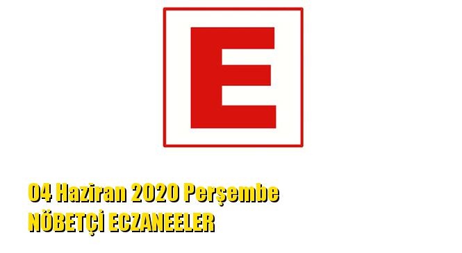 Mersin Nöbetçi Eczaneler 04 Haziran 2020 Perşembe