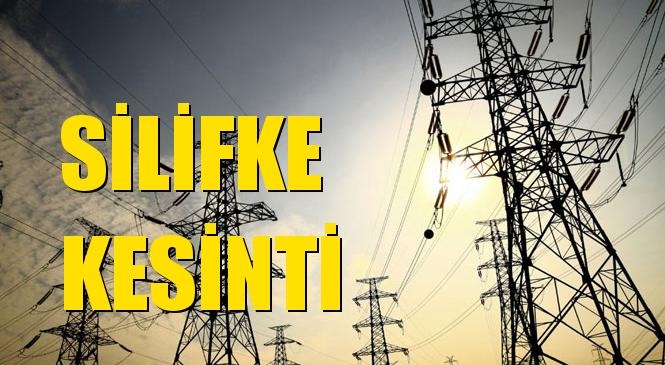 Silifke Elektrik Kesintisi 30 Haziran Salı