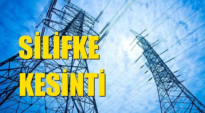 Silifke Elektrik Kesintisi 18 Temmuz Cumartesi